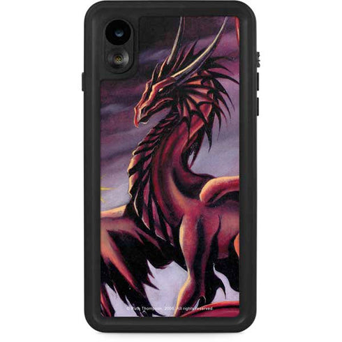 Ruth Thompson Red Dragon by Ruth Thompson iPhone Cases